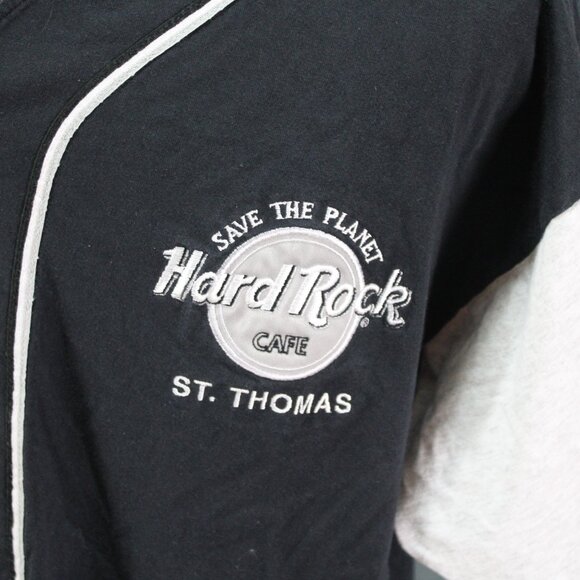 Hard Rock Cafe Baseball Jesey (VTG) - St Thomas - Men's XL - Picture 2 of 8